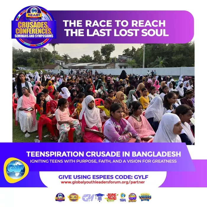 TEENSPIRATION CRUSADE IN BANGLADESH