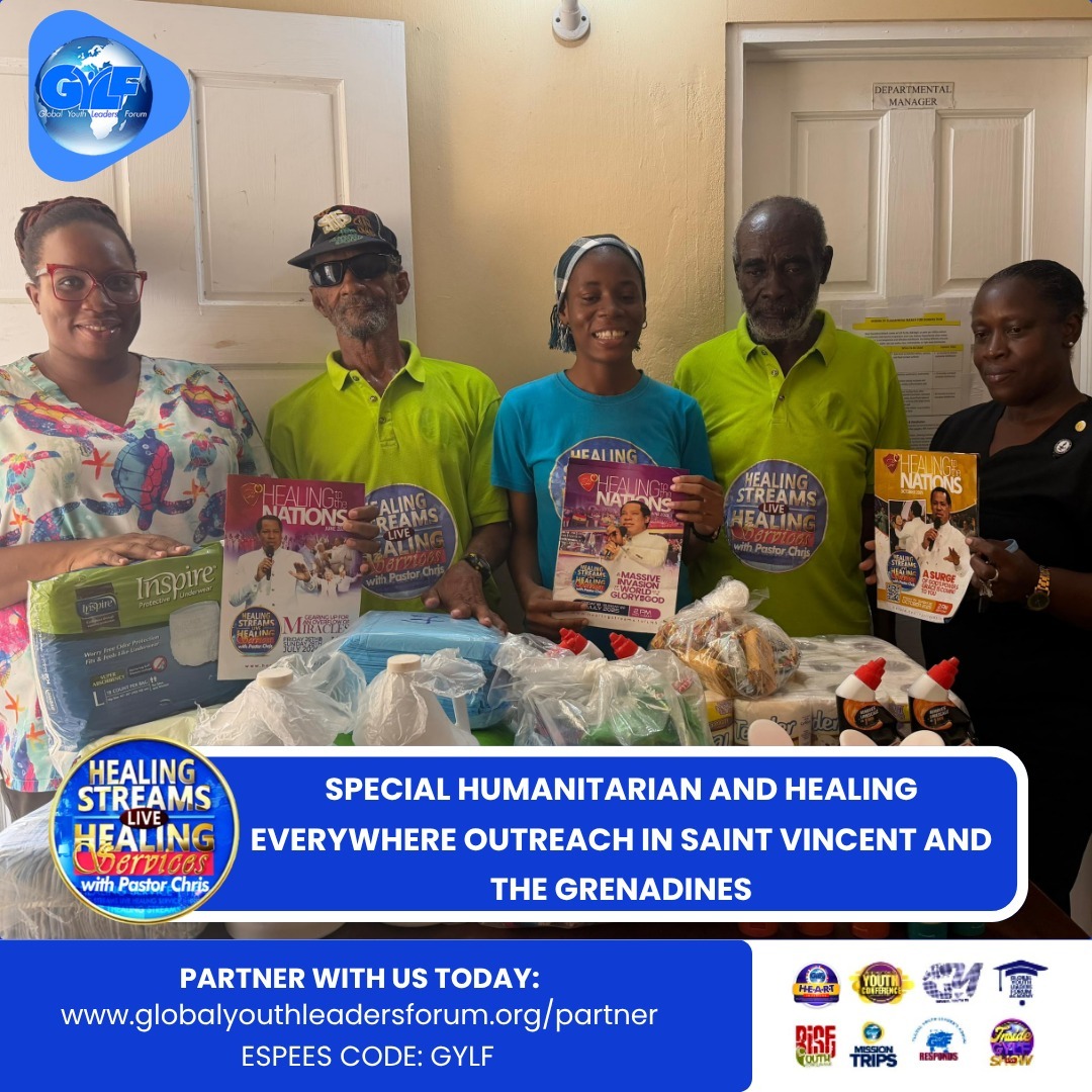 𝗦𝗣𝗘𝗖𝗜𝗔𝗟 𝗛𝗨𝗠𝗔𝗡𝗜𝗧𝗔𝗥𝗜𝗔𝗡 𝗔𝗡𝗗 𝗛𝗘𝗔𝗟𝗜𝗡𝗚 𝗘𝗩𝗘𝗥𝗬𝗪𝗛𝗘𝗥𝗘 𝗢𝗨𝗧𝗥𝗘𝗔𝗖𝗛 𝗜𝗡 𝗦𝗔𝗜𝗡𝗧 𝗩𝗜𝗡𝗖𝗘𝗡𝗧 𝗔𝗡𝗗 𝗧𝗛𝗘 𝗚𝗥𝗘𝗡𝗔𝗗𝗜𝗡𝗘𝗦 